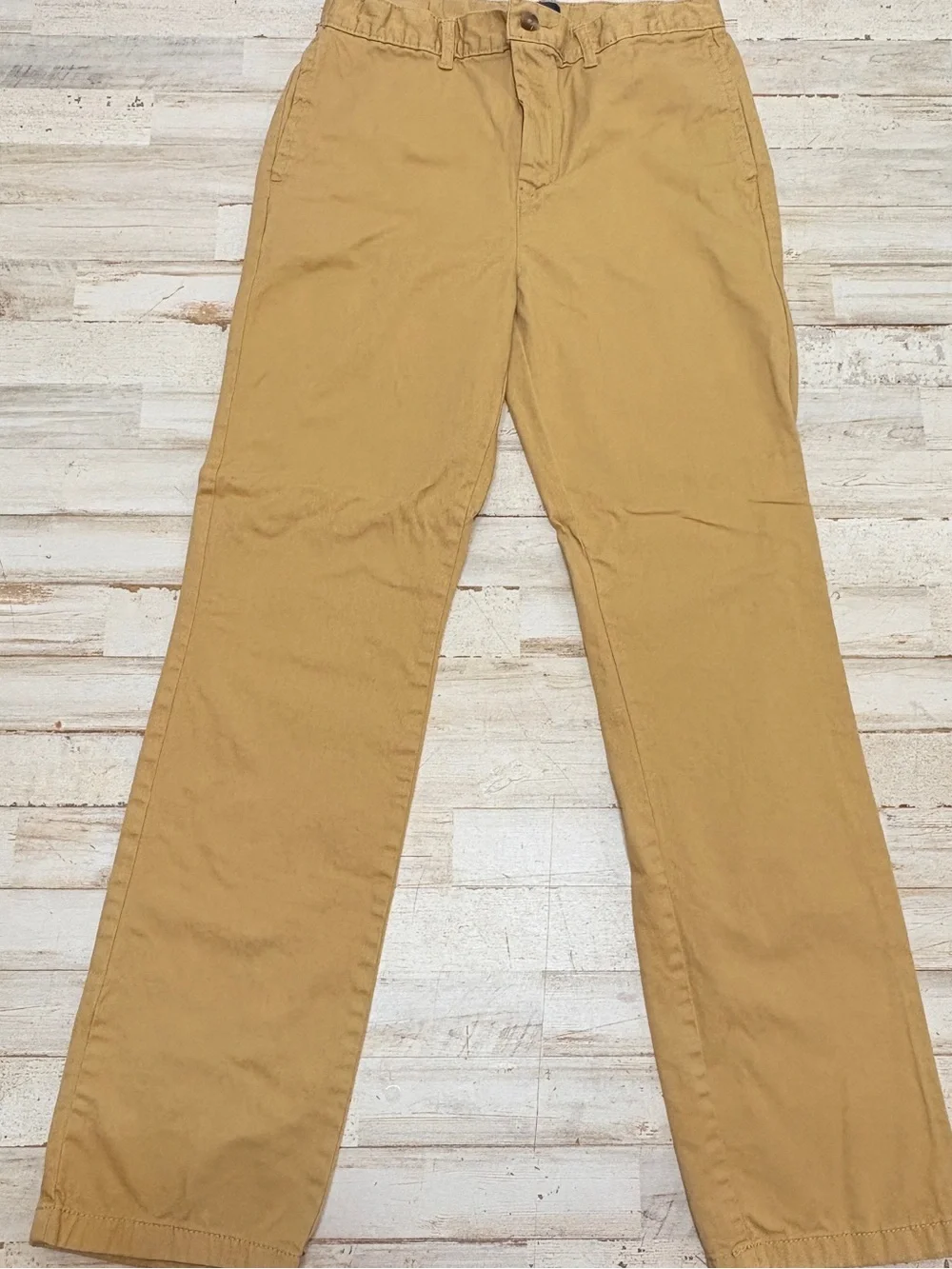 Boys Children's Place Khaki Dress Uniform Pants Tan Size 16 Adjustable Waist